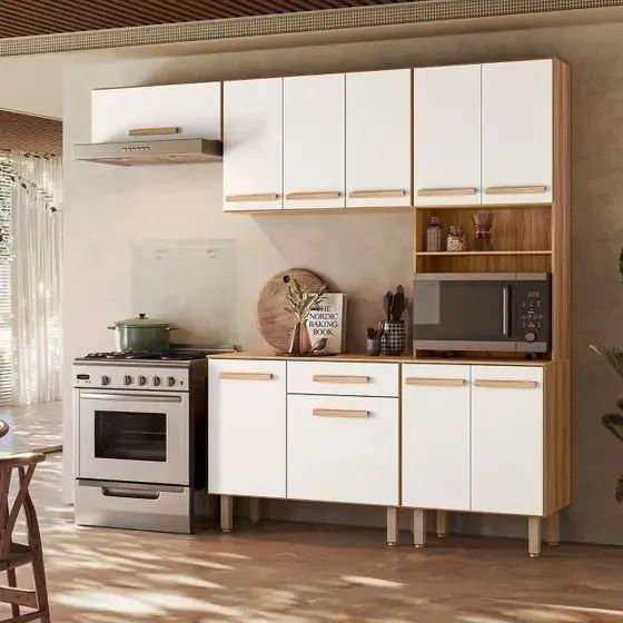 Armário de Cozinha 10 Portas 1 Gaveta Lemon FAZEMOS ENTREGAS DF E ENTORNO - Foto 2