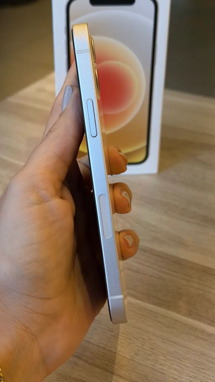 iPhone 12 64Gb 89% Branco - Seminovo - Foto 4