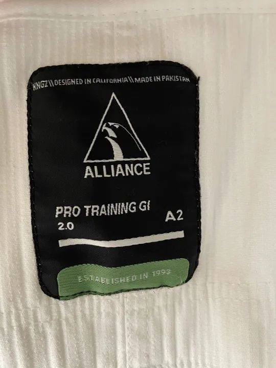 QUIMONO JIU JITSU ALLIANCE (BRANCO) - Foto 3
