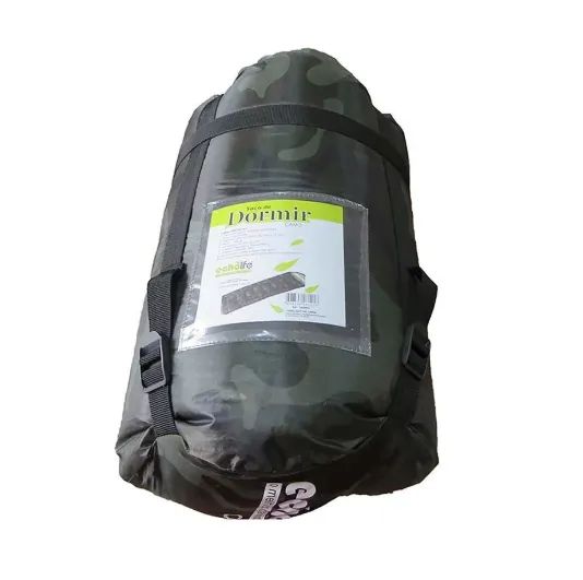 Saco de Dormir EchoLife Camo Camuflado c/ Bolsa de Transporte - Foto 3