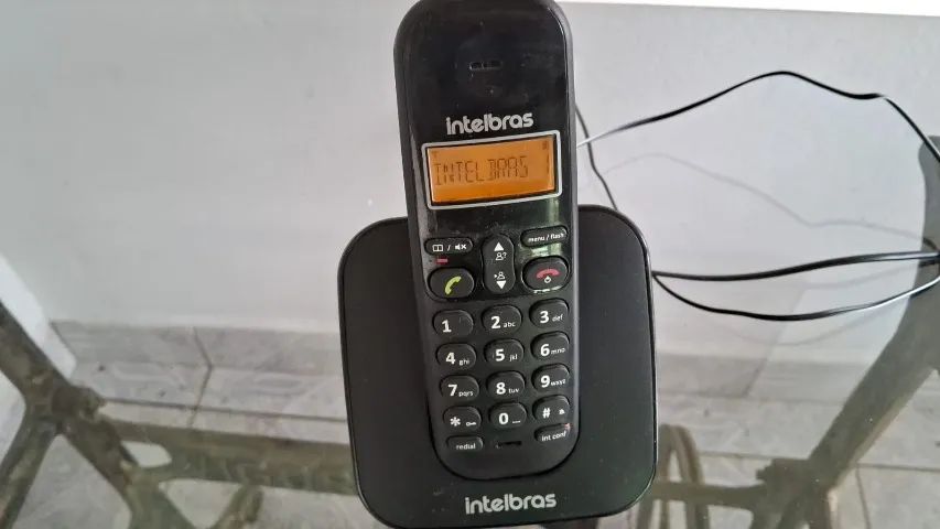 Telefone Sem Fio Intelbras Ts 2510 Preto - Foto 4