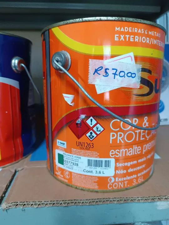 Esmaltes base Solvente Suvinil e Coral 3,6l - Foto 3