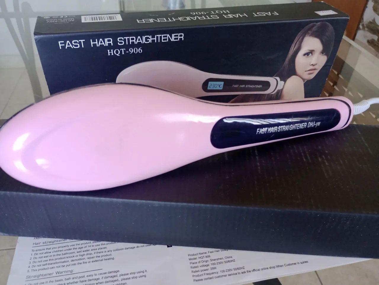Escova térmica modeladora de cachos  - Foto 4