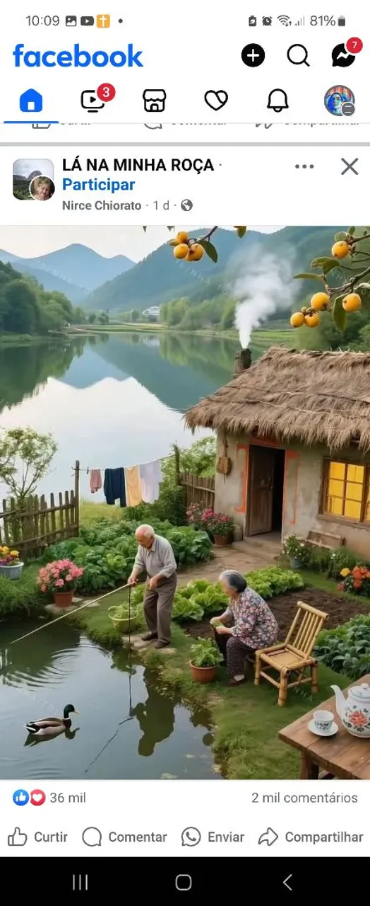 Quarto aconchegante com vista para o mar