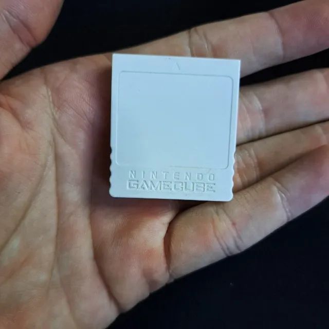 Memory Card 1019 Blocos Original Nintendo Gamecube. Salve tudo e nunca acaba o espaço.