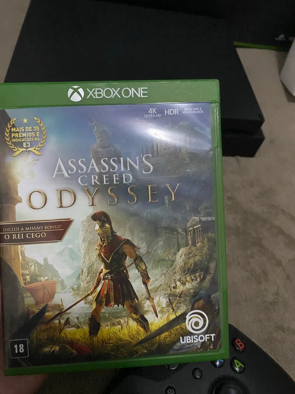 Microsoft Xbox One X 1TB 4k controles Jogo Assassin's Creed
