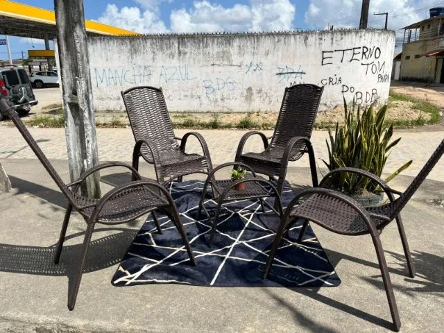 JOGO DE ÁREA DE FIBRA 5 PEÇAS - Foto 4