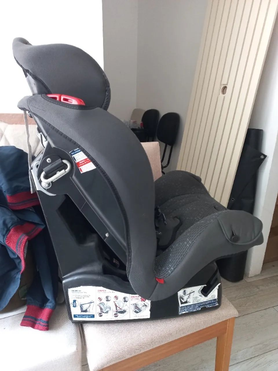 Cadeira Para Auto - De 0 a 25 Kg - Matrix Evolution K - Preto - Burigotto - Foto 5