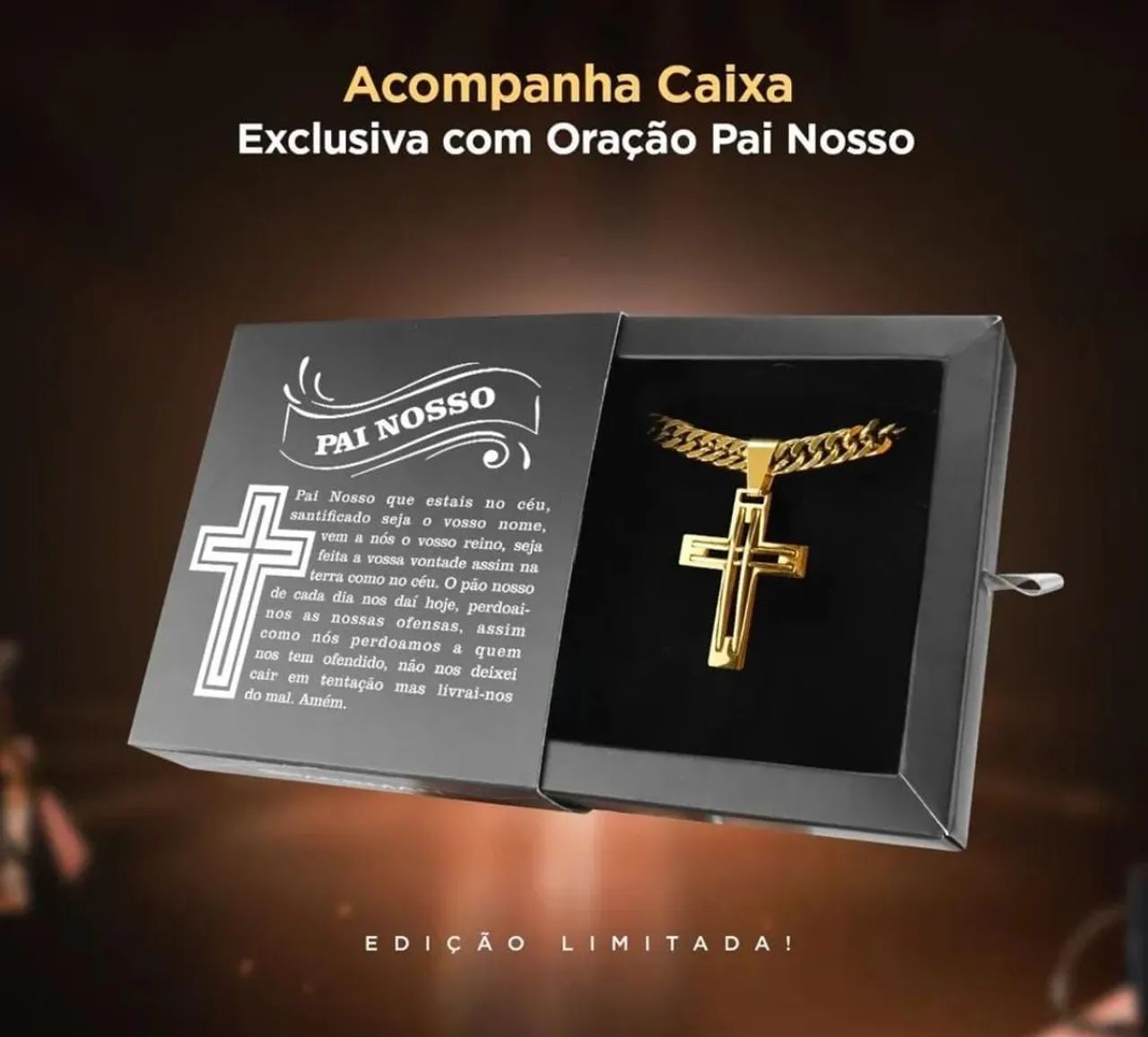 Cordao  corrente moeda antiga jóia cor ouro - com pingente - Foto 3