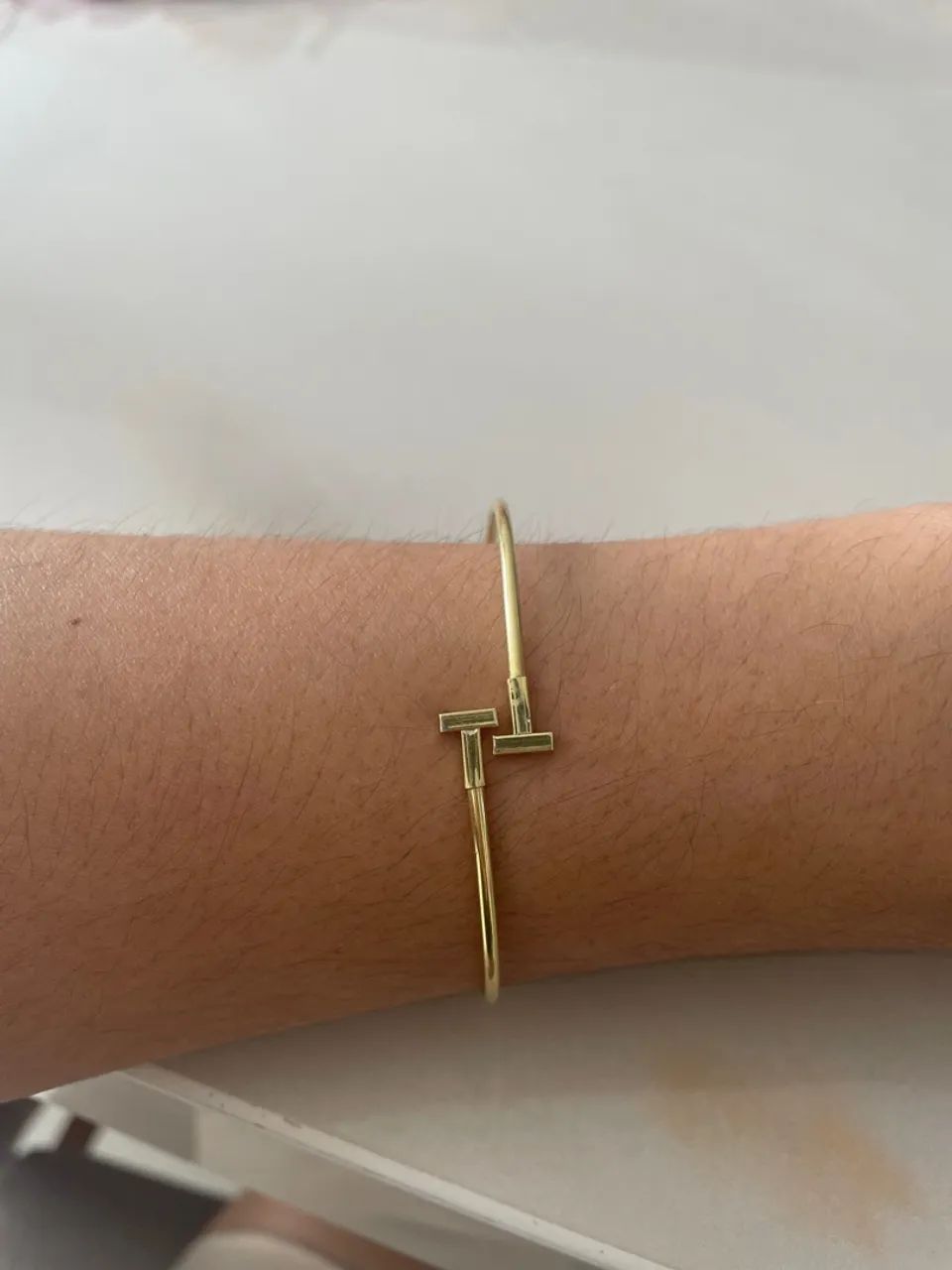 Bracelete Tifane - ouro 18 k