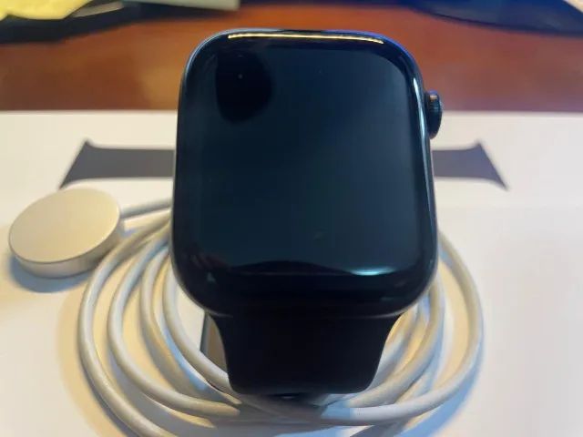 Apple watch serie 8, 45mm, GPS, conectividade com celular iphone 8 ou iOS 16 - Foto 5