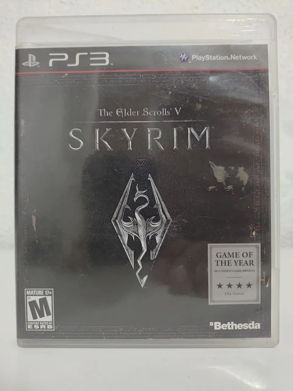 Skyrim PS3 - Midia física 