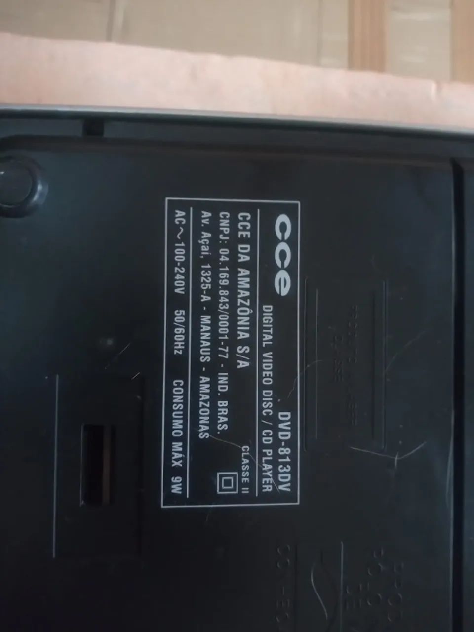 aparelho  leitor dvd com controle usado para reapromeitar peças - Foto 4