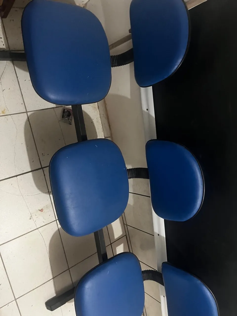 Cadeiras Azuis Confortáveis