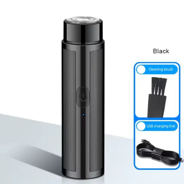 Barbeador Elétrico Portátil USB Mini - PROMOÇÃO - Foto 2