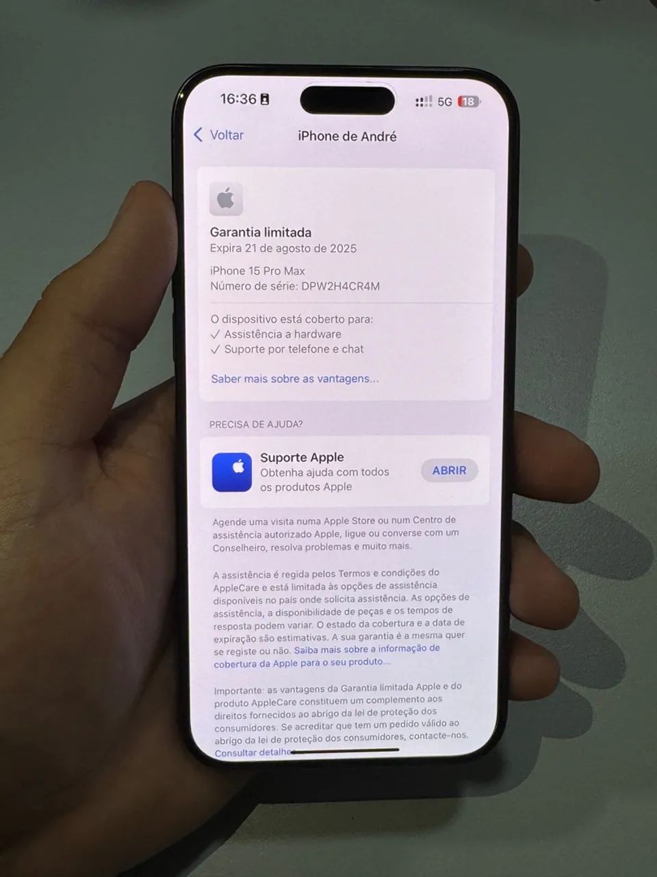 iPhone 15 Pro Max - 256G Azul  - Foto 4