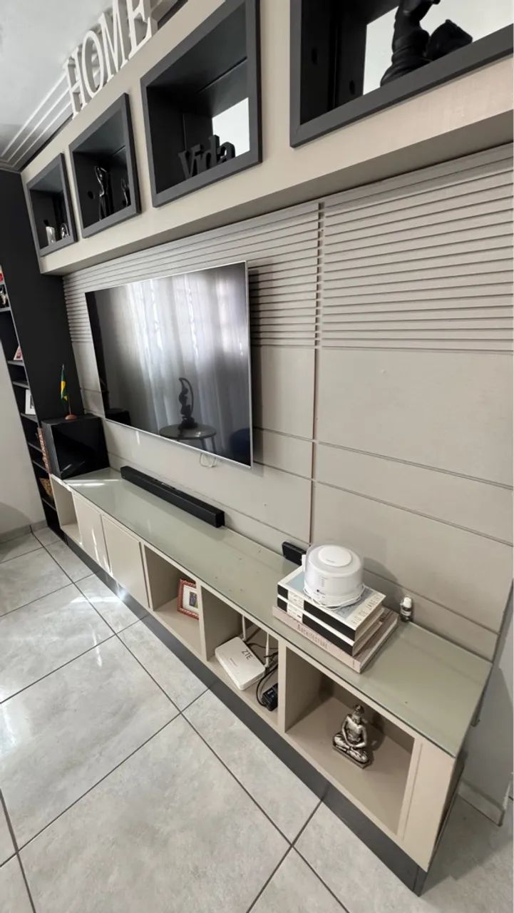 PAINEL PARA TV EM MDF - Foto 3