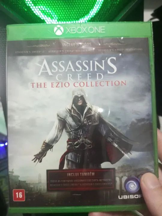 Assassins Creed The Ezio Collection Xbox One series x game jogo xone lacrado