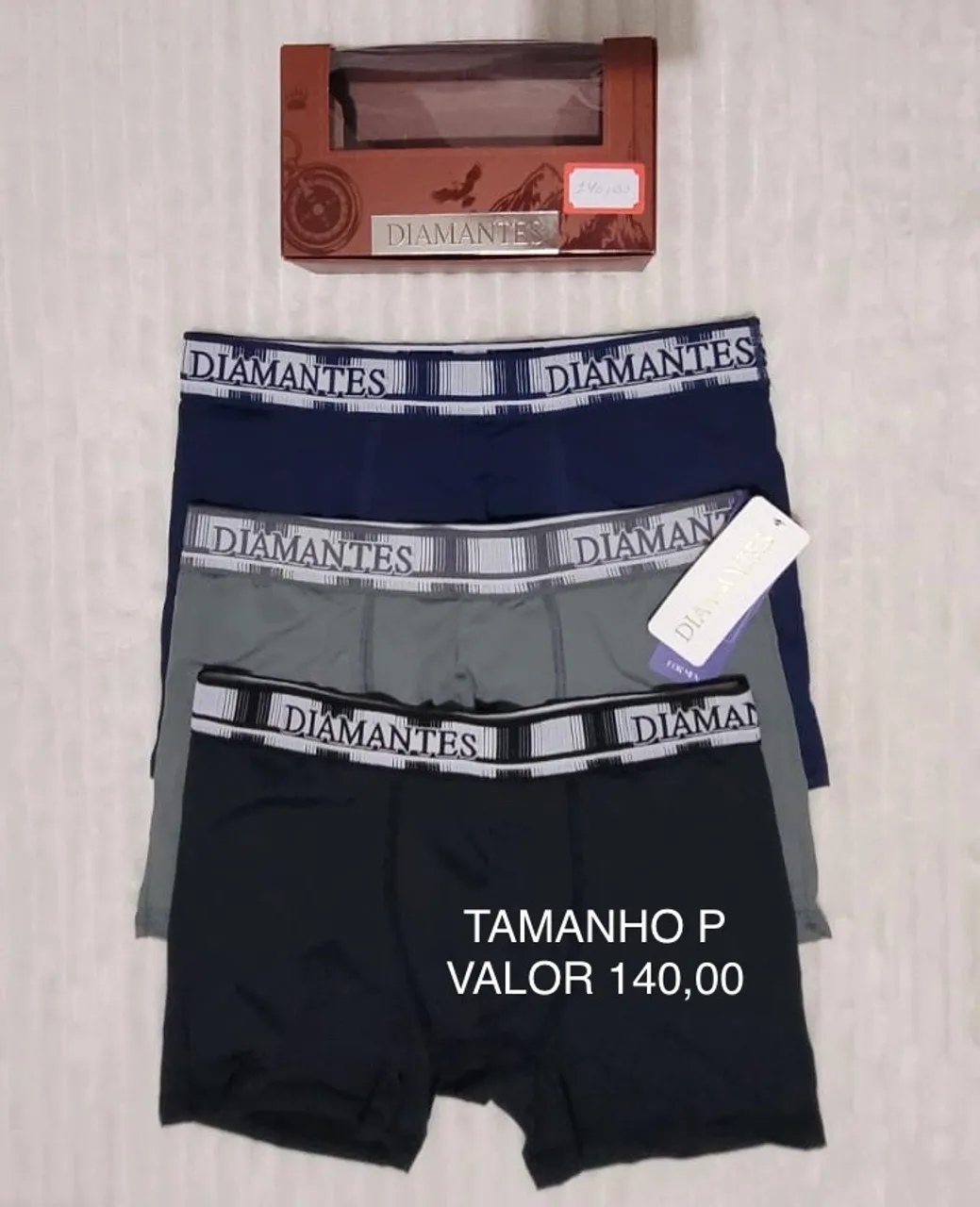 Cuecas Boxer Diamantes