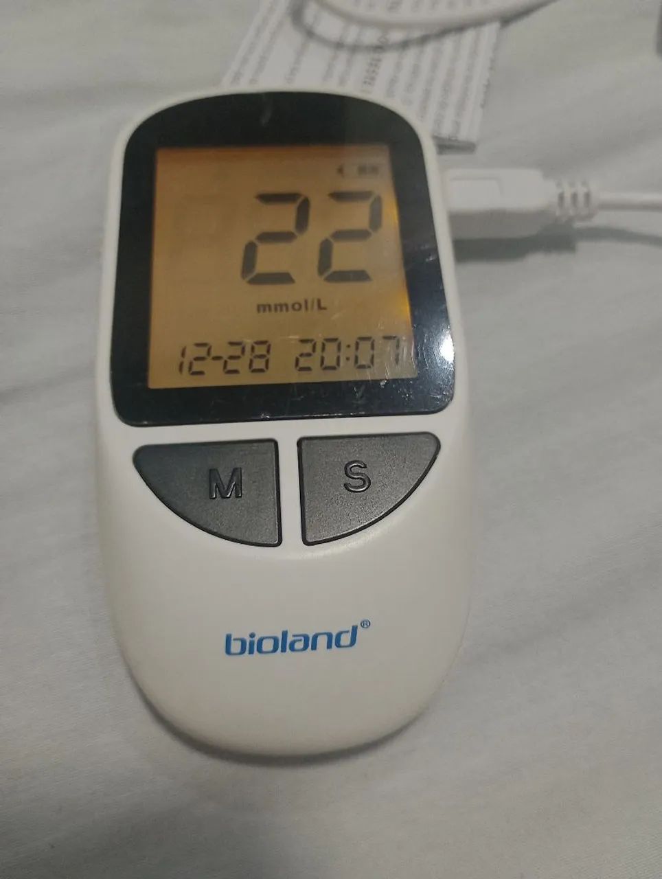 Monitor de Glicose Bioland G-500 - Foto 2