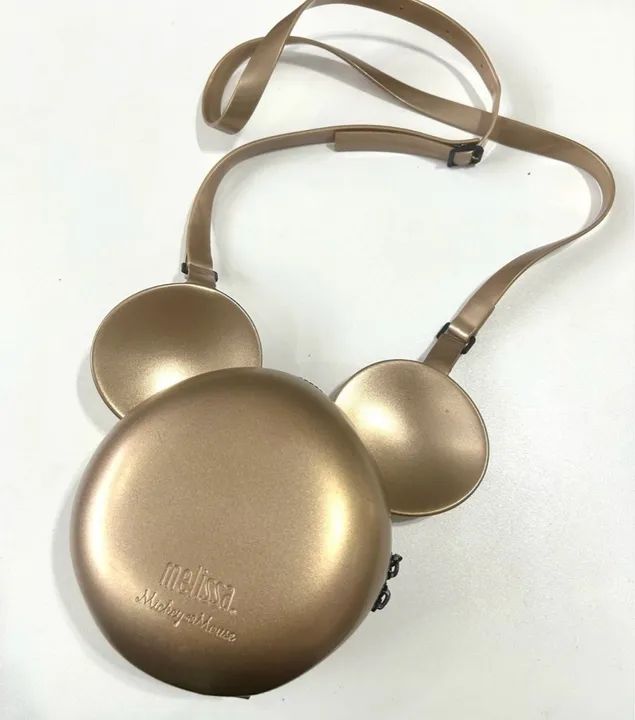 Bolsa Mickey Mouse Dourada - Foto 2