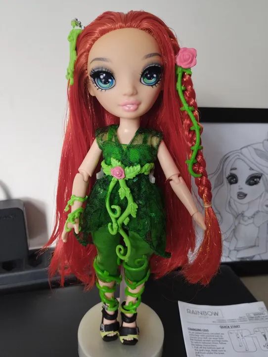 Rainbow High Poison Ivy Era Venenosa Custom<br> - Foto 2