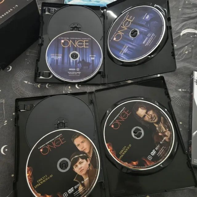 DVD - Once upon a time temporadas 1,2,3,4 e 5 - Foto 5