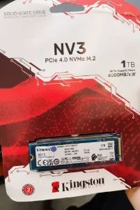 SSD Kingston 1Tb NV3 M.2 2280 NVMe SSD | PCIe 4.0 Gen 4x4 SSD Kingston 1Tb NV3 M.2 2280 NVMe SSD | PCIe 4.0 Gen 4x4