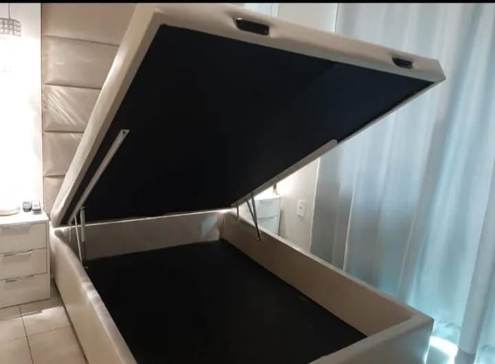 Cama Box de Casal com Baú - Foto 2