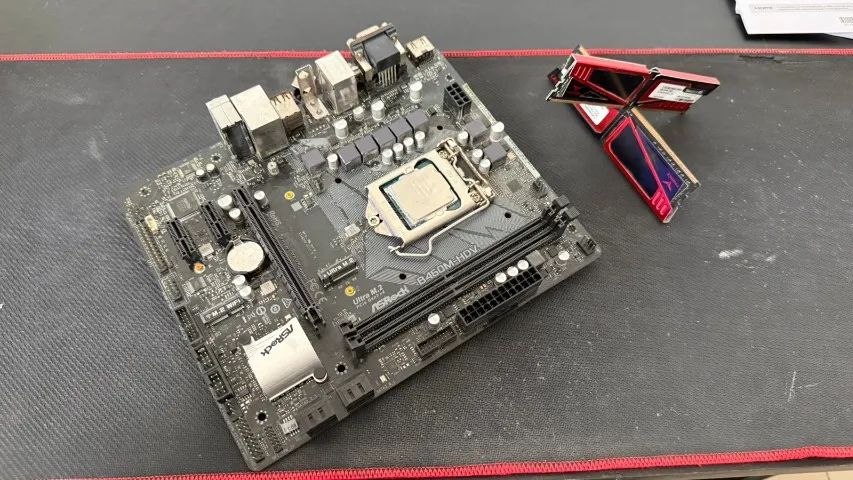 Kit Placa mãe B460m-hdv + i5 10400f + Memória DDR4 16gb 2666mhz
