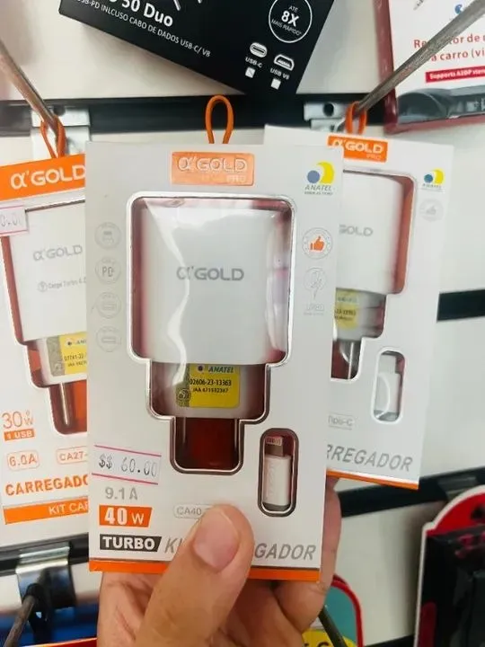 Carregador Completo turbo 30W/40w
