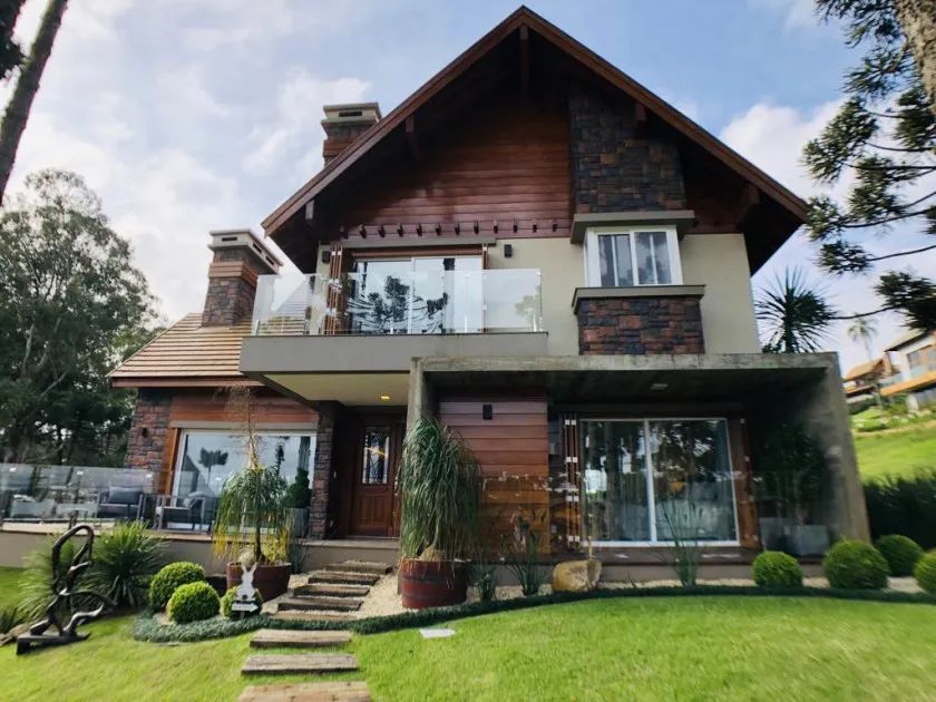 Casa à venda no condominio Aspen Mountain em Gramado RS, com 567 m2 e 5 suites. - Foto 5