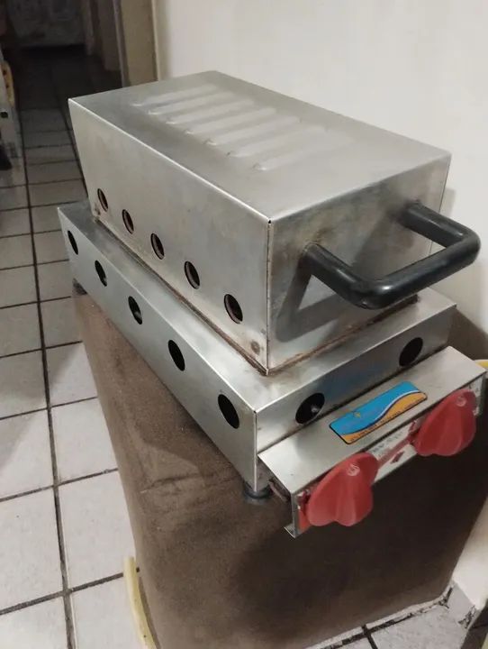 Máquina de crepe a gás 6 caba - Foto 4