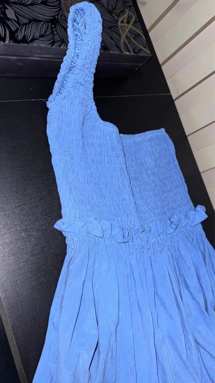Vestido azul Mirak  - Foto 3