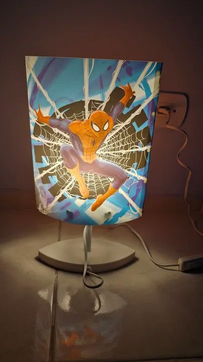 Abajour luminária homem aranha - Foto 2