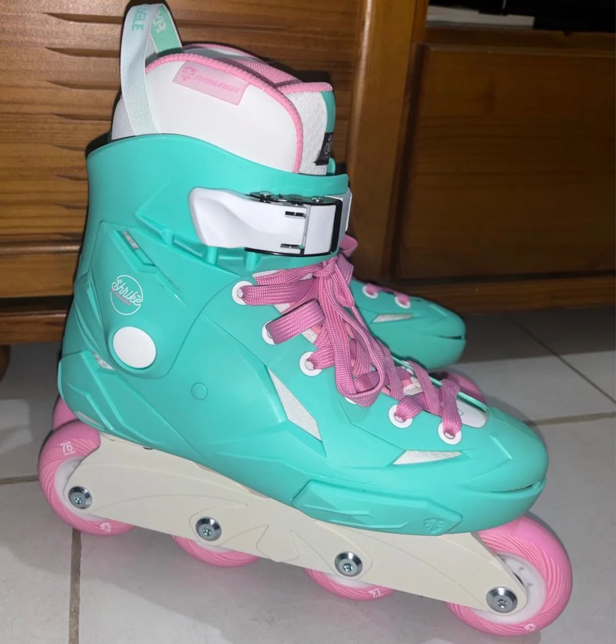 Patins Flying Eagle X1 - Turquesa - Foto 2