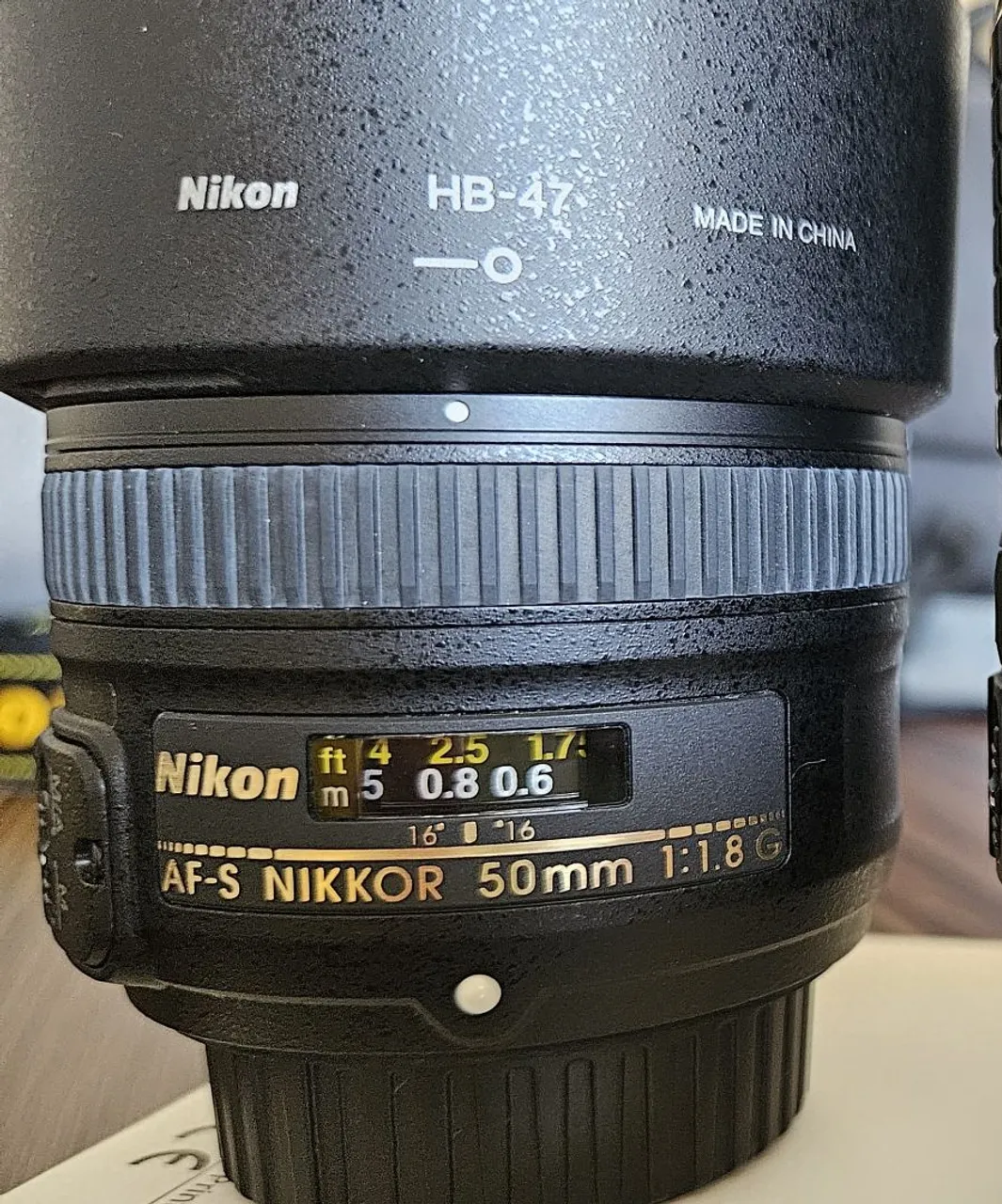 Lente Nikon AF-S NIKKOR 50mm 1:1.8G
