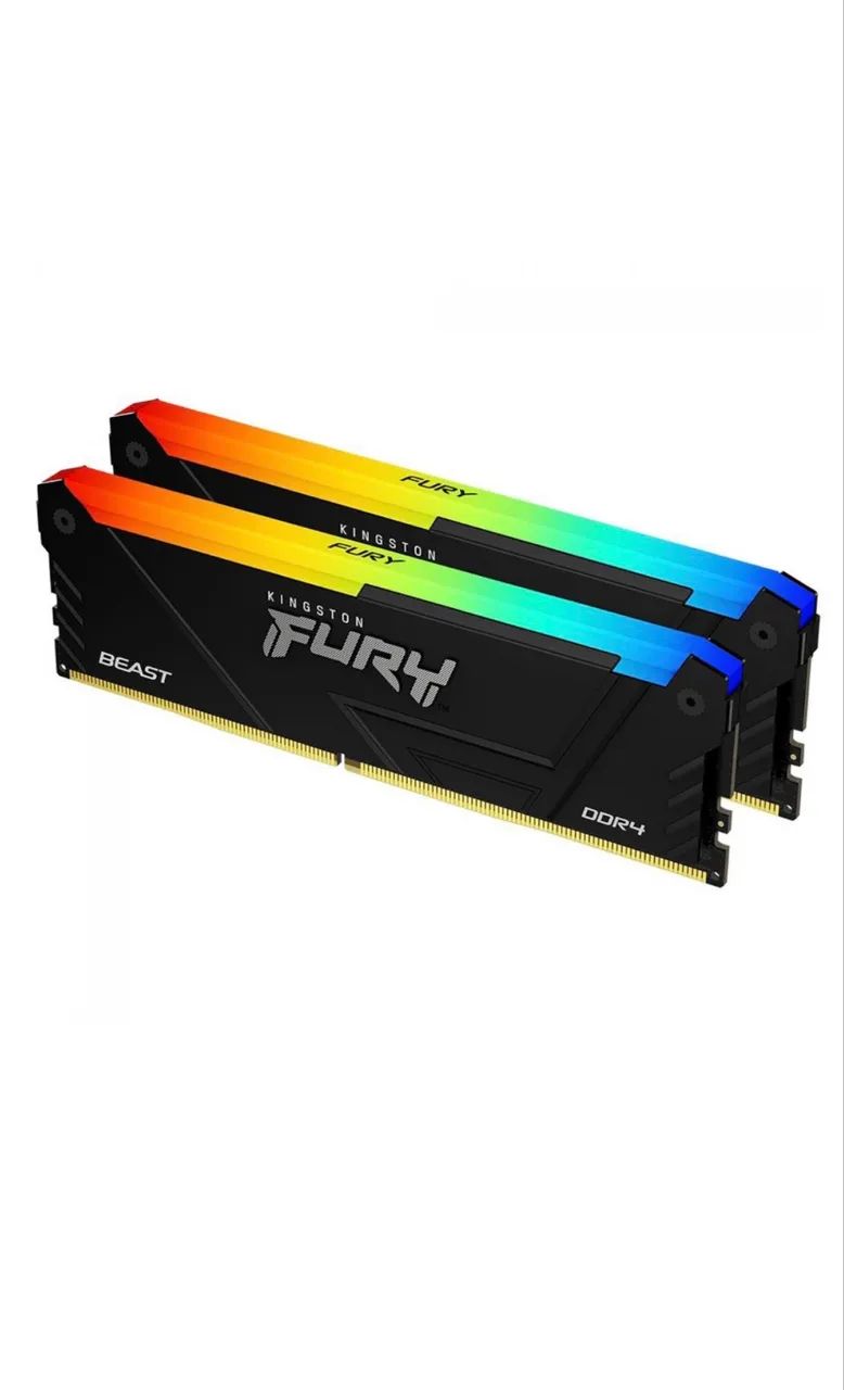 Kingston Fury Beast 16GB (2x8GB) DDR4 3200MHz RAM Memory64231143636865120