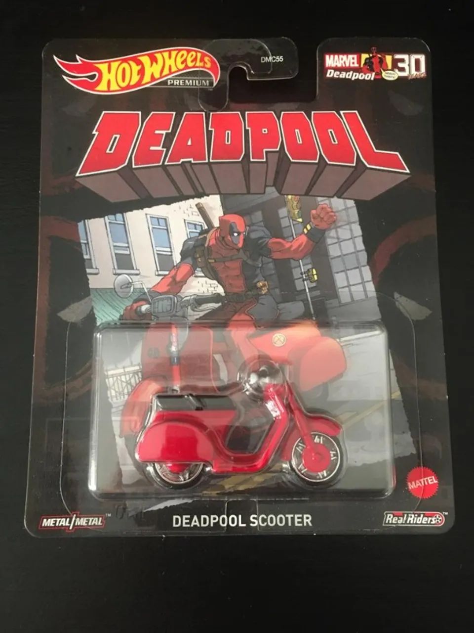 Hot Wheels - Deadpool Scooter - GRL78