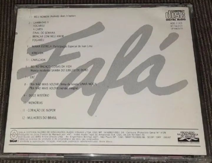 CD Fafá de Belém - Atrevida  - Foto 2