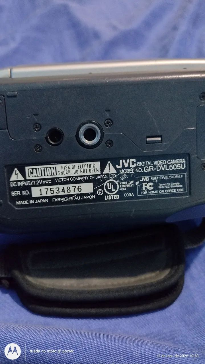 Filmadora JVC (gr-dvl505u) no estado não funciona  - Foto 5