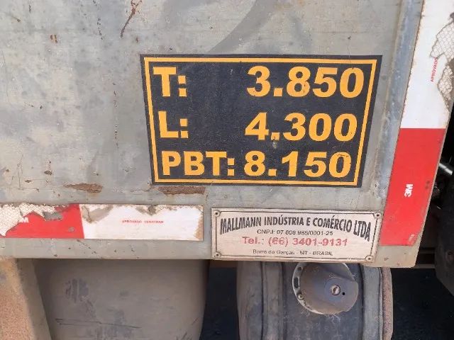 VENDE SE CAMINHÃO VW 8160 UNICO DONO - 183000 KM - Foto 7