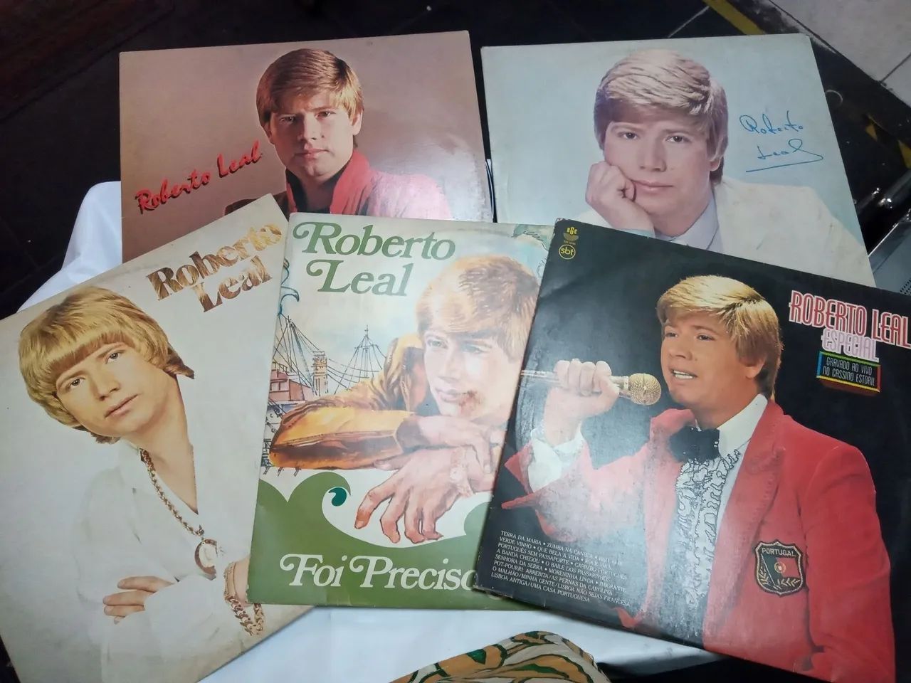 Kit do cantor português Roberto Leal USADOS 