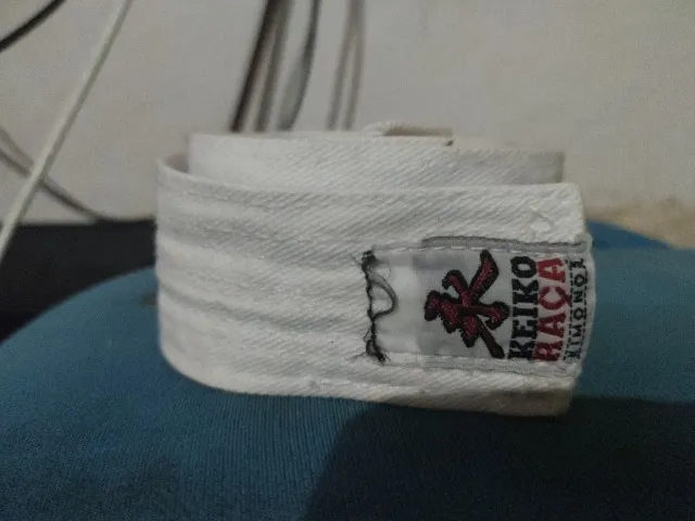 Faixa Branca de judô/jiu-jitsu