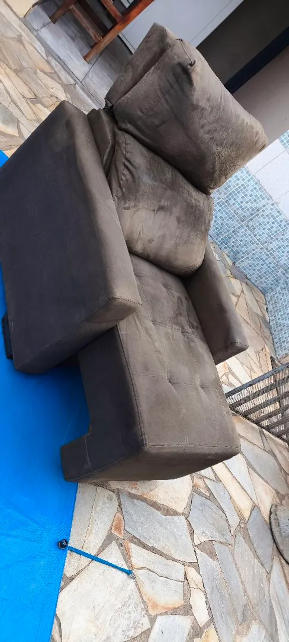 Poltrona confortável e moderna