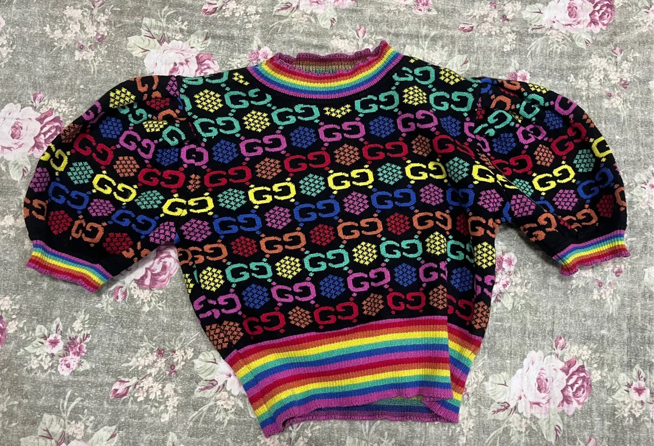 Suéter Gucci Arco-Íris Colorido