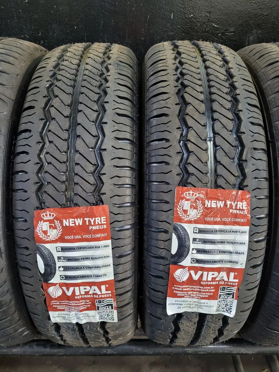 Pneus 195/70R15 CARGO - New Tyre (VIPAL) 2 ANOS DE GARANTIA