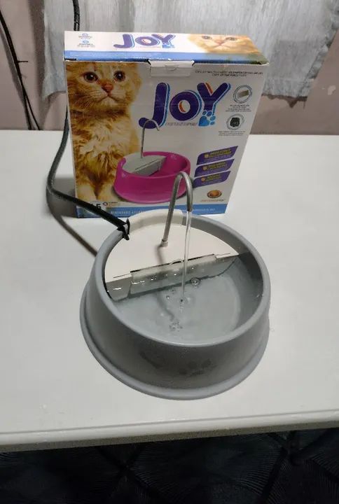 Bebedouro Automático 1,5 Litros - Fonte Joy P/ Gatos e Cães - Foto 2