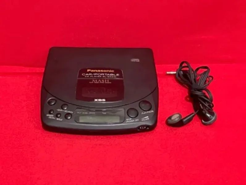 Som CD Player Panasonic Car/Portátil com defeito