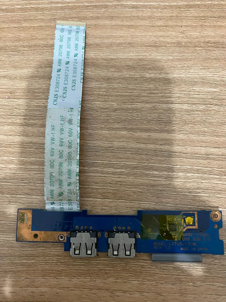Placa USB filha Notebook Samsung 535U - Foto 3
